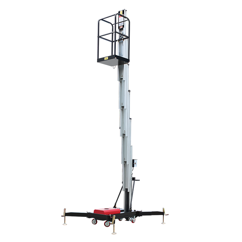 AWP1 Aluminium Push-Around Vertical Lif-Lift Seorang Lelaki